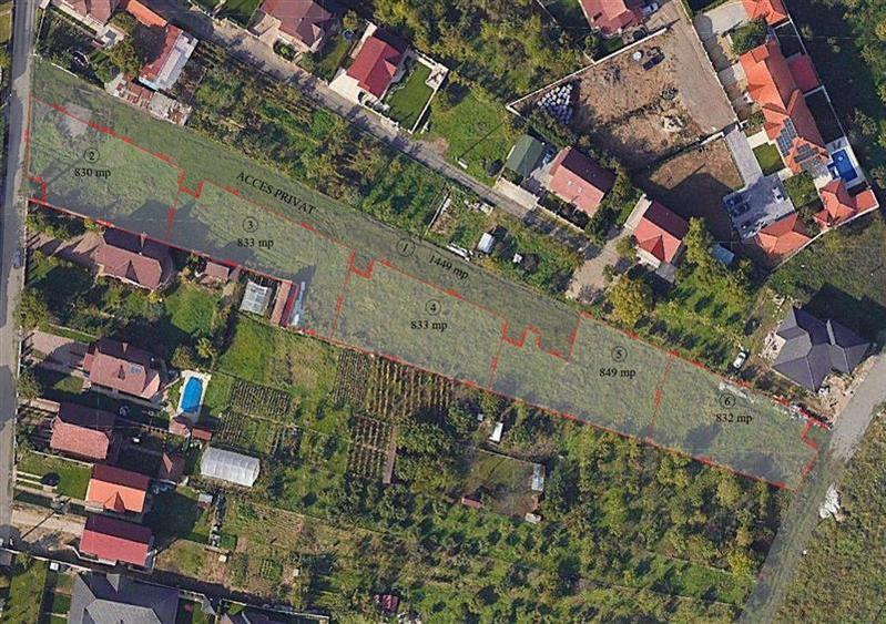 Teren intravilan pentru dezvoltare rezidentiala | 5.680 mp | front dublu | zona - 1