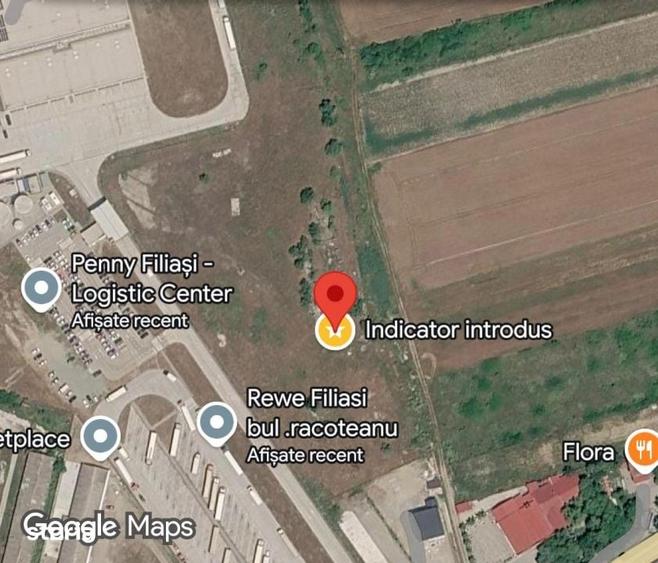 Teren de 5000 mp, în Central