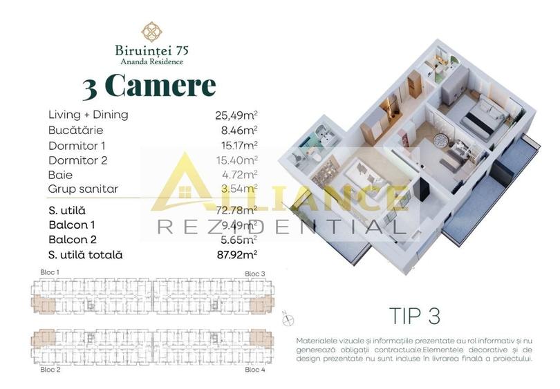 Popesti Metrou Berceni Apartament 4 Camere 113 mp - 5