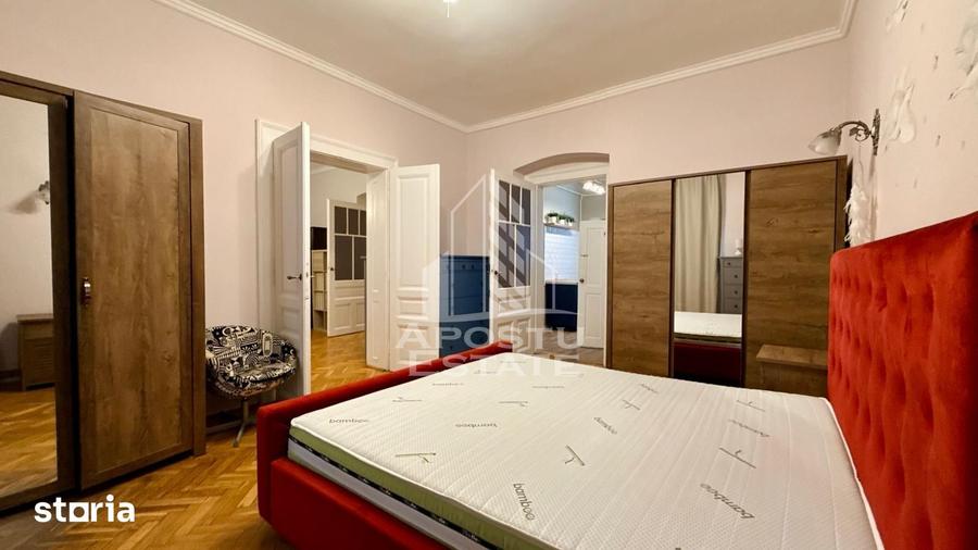 Apartament cu 3 camere, mobilat în Elisabetin