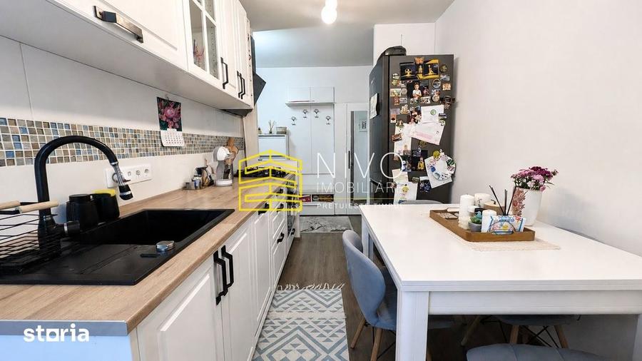 Apartament cu 2 camere decomandat, mobilat în Tudor Vladimirescu