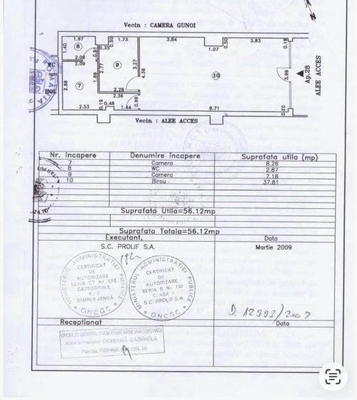 Birou, de 56 mp, în Trocadero