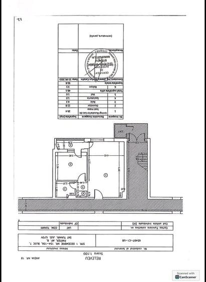 Apartament cu 2 camere semidecomandat în Tunari