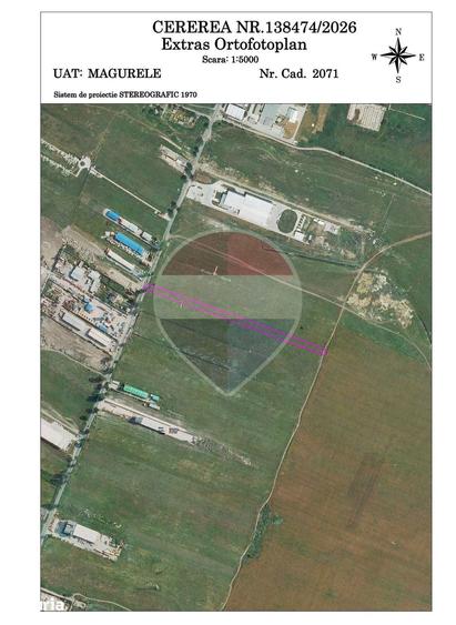 Teren de 6000 mp, în Sud