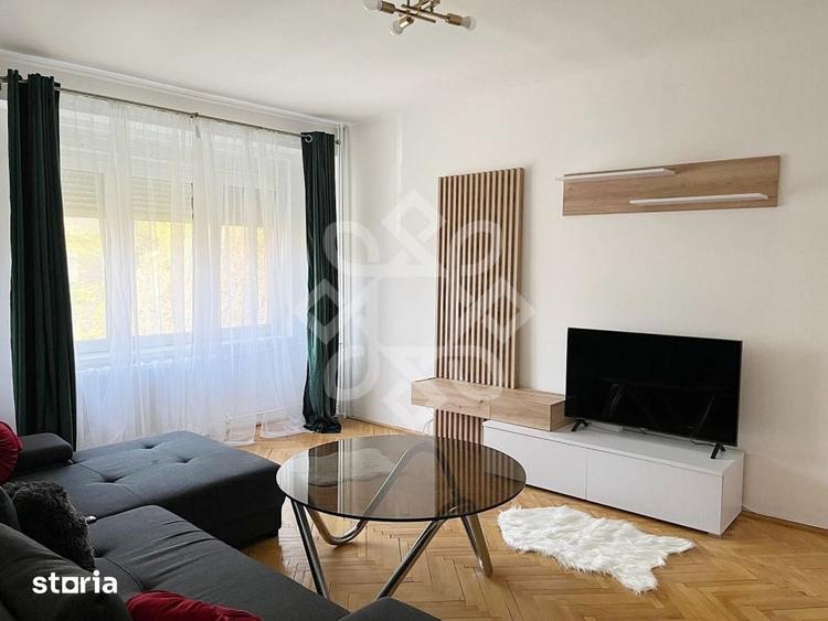Apartament cu 3 camere decomandat, mobilat în Rogerius