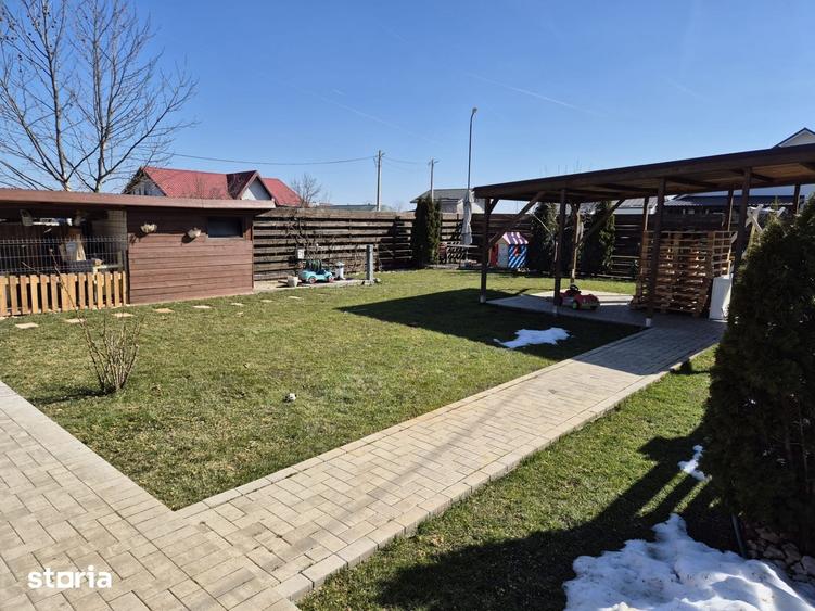 Casa in Darza (Buftea), carport, curte cocheta, utilata si mobilata - 8