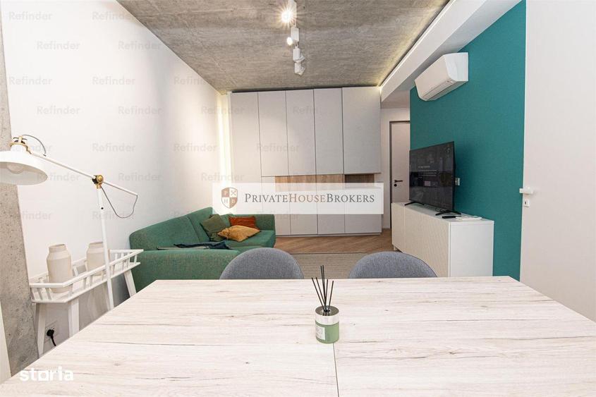 Apartament cu 2 camere decomandat, mobilat în Tei