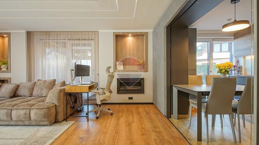 Apartament cu 3 camere decomandat, mobilat în Răcădău