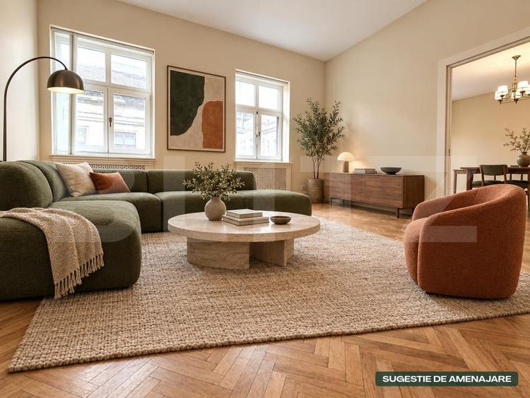 Apartament cu 2 camere semidecomandat în Ultracentral