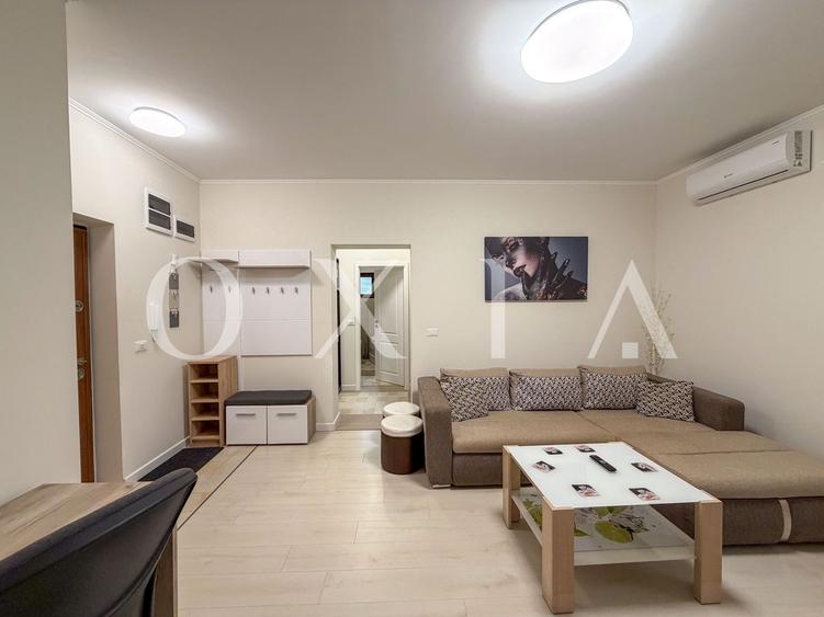 Apartament cu 2 camere semidecomandat, mobilat în Giroc