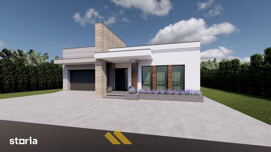 Casă cu 3 camere cu Teren 1290 Mp în Oșorhei