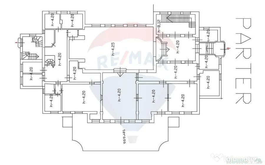 Casă cu 7 camere cu Teren 5861 Mp în Bod