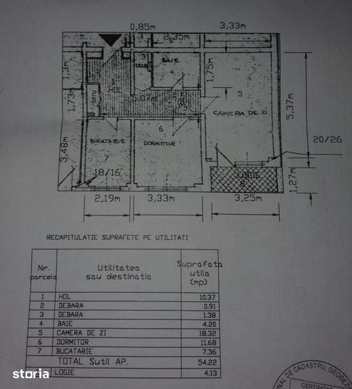 Apartament cu 2 camere decomandat în Grivița