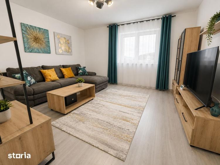 Apartament cu 2 camere decomandat în Sânpetru