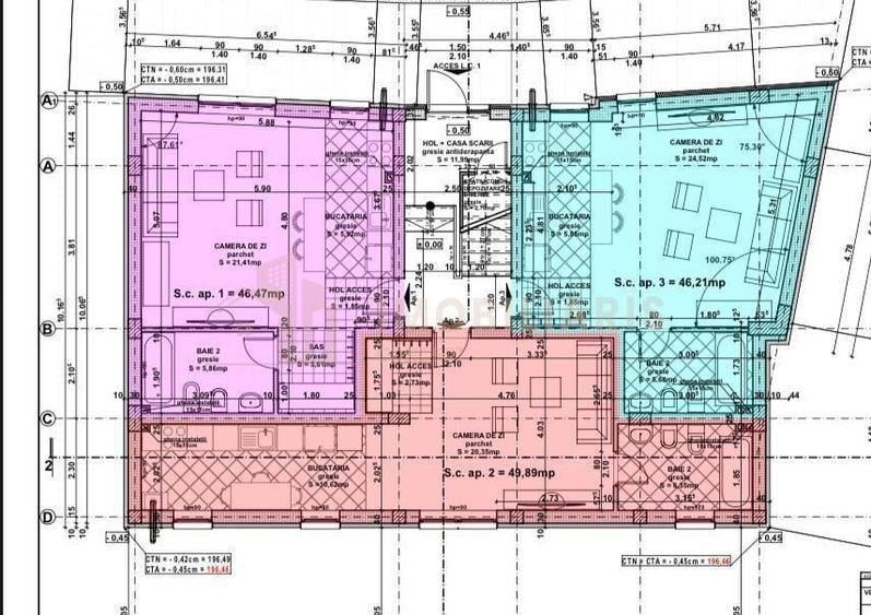 Apartament cu 2 camere în Independenței