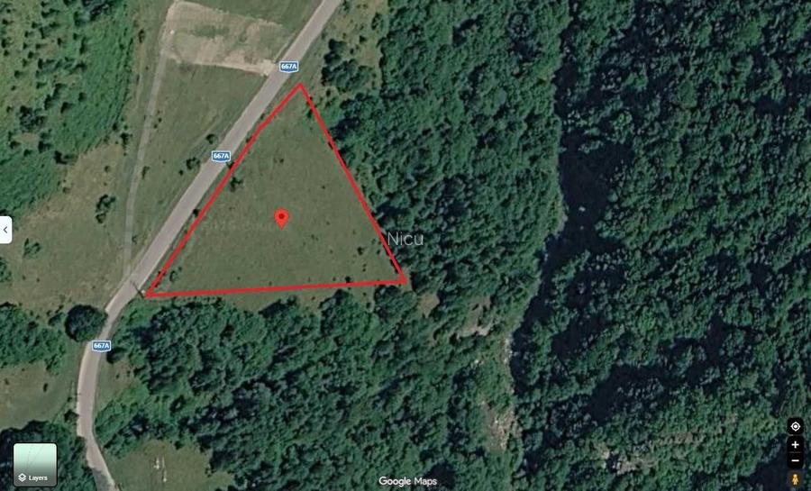 Teren spectaculos in CARNIC - RETEZAT | 1.560 mp | RAU, IZVOR propriu, acces ASFALTAT, PANORAMA, Via Transilvanica