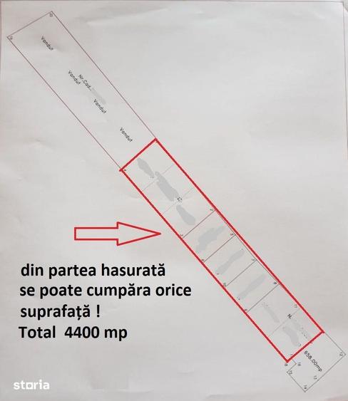 Teren de 1000 mp, în Iris