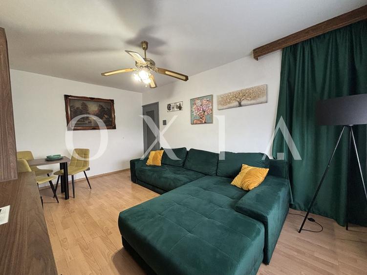 Apartament cu 2 camere semidecomandat, mobilat în Lipovei