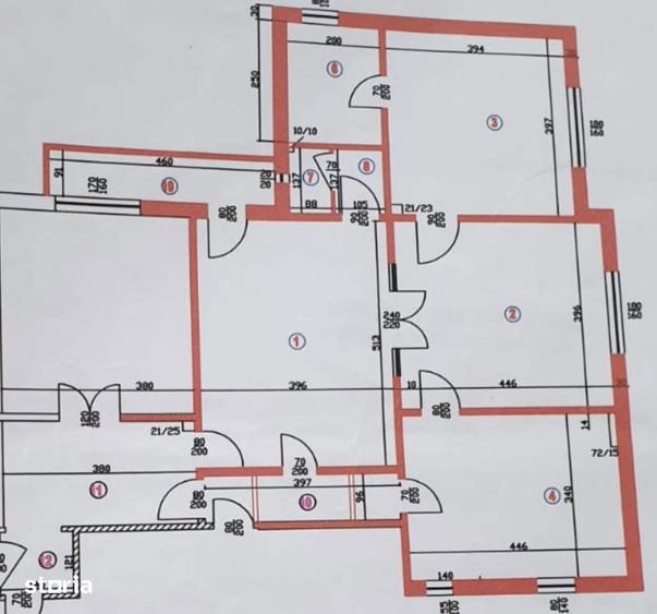 Apartament cu 3 camere semidecomandat, mobilat în Șerban Vodă