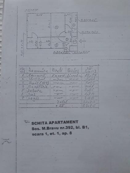 Garsonieră decomandată în Mihai Bravu