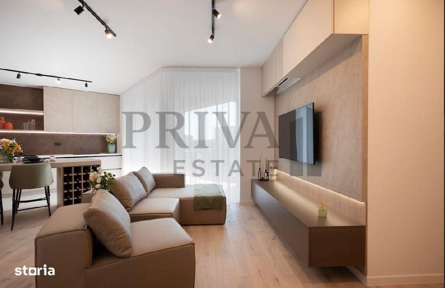 Apartament cu 3 camere, mobilat în Nord
