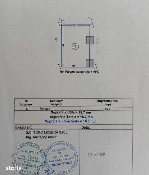 Apartament cu 2 camere în Central