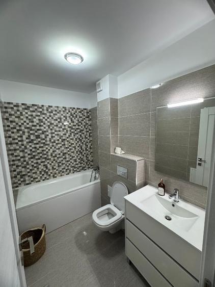 Apartament cu 2 camere nedecomandat, mobilat în Mihai Bravu