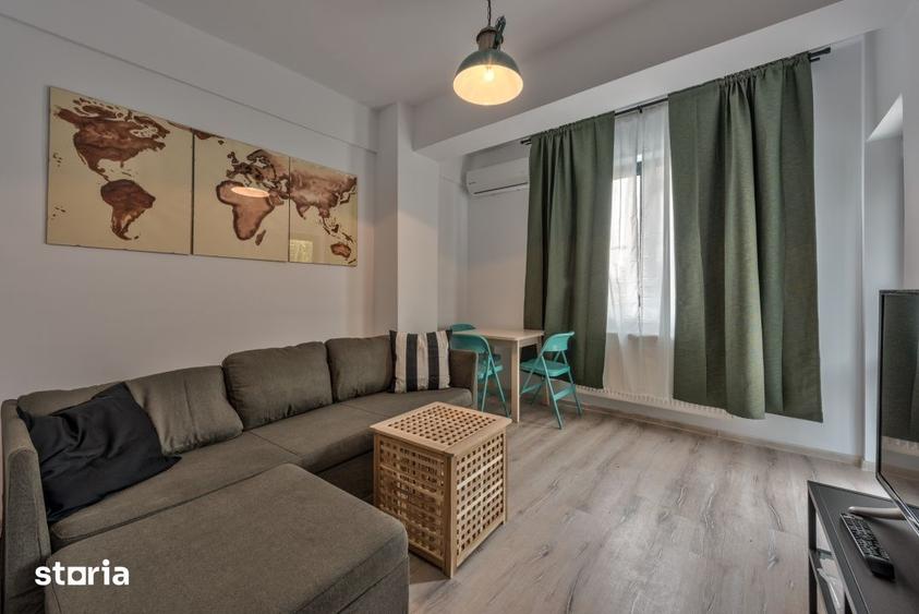 Apartament cu 2 camere, mobilat în Iancului