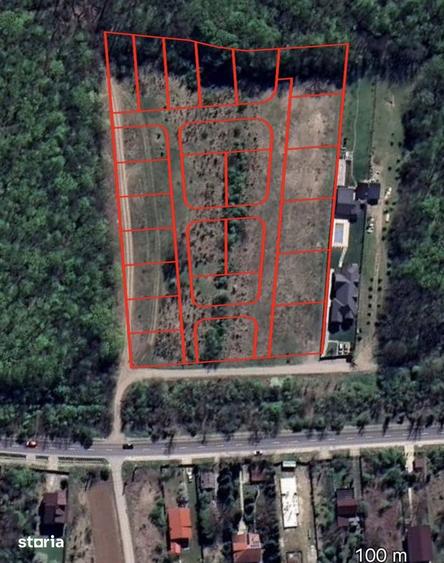 EXCLUSIVITATE-PROIECT PADUREA SNAGOV!Loturi 400-600m2, PUZ rezidential - 6