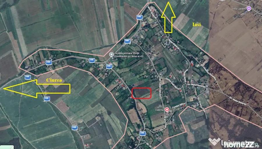 Teren în Bârnova