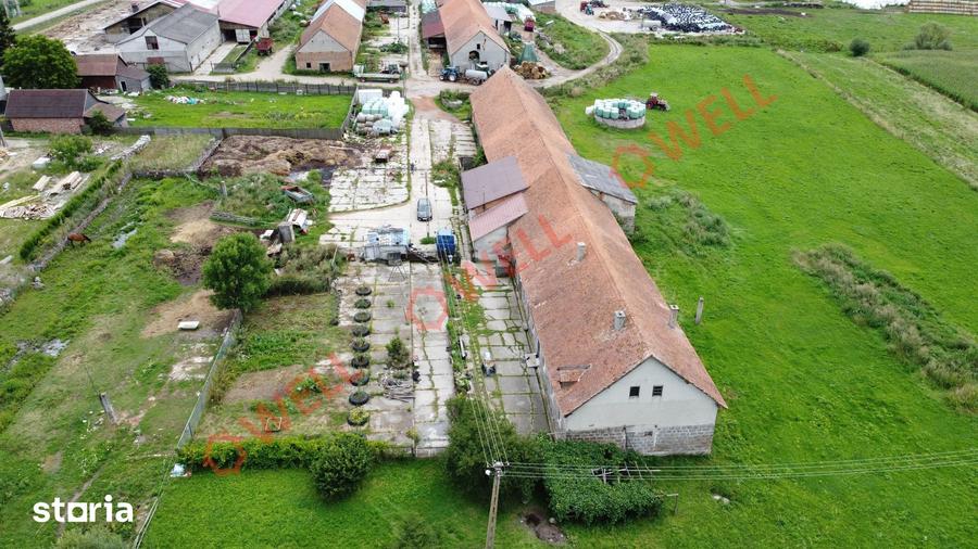 Casă cu 6 camere cu Teren 4831 Mp în Bixad