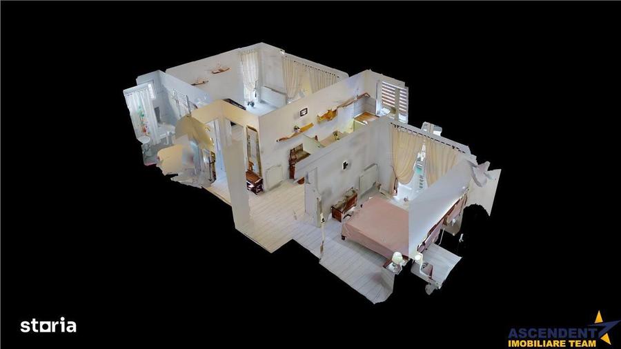 Apartament cu 2 camere decomandat, mobilat în Bartolomeu