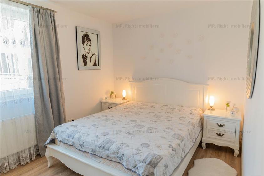 Apartament cu 2 camere decomandat, mobilat în Tractorul