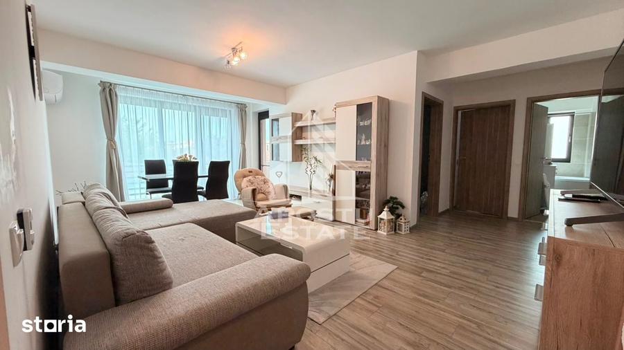 Apartament cu 3 camere, mobilat în Fratelia