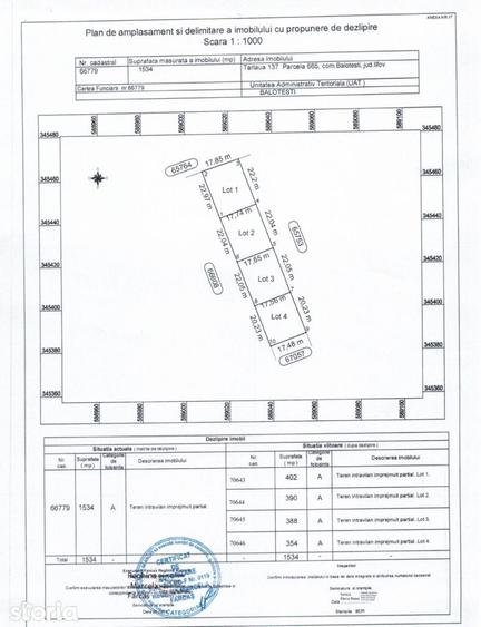 Casă cu 5 camere cu Teren 350 Mp în Balotești