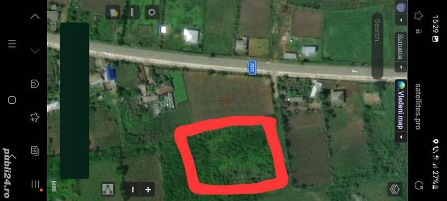 Teren de 3000 mp, în Vlădeni