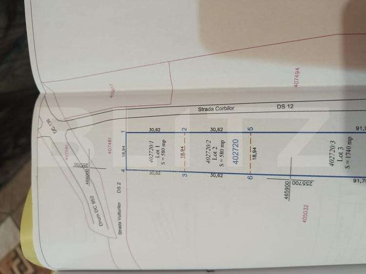 Teren Construcții intravilan de 580 mp, în Lugoj