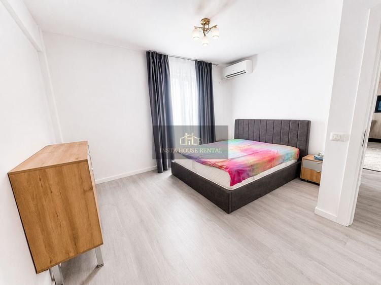 Apartament cu 2 camere decomandat, mobilat în Băneasa