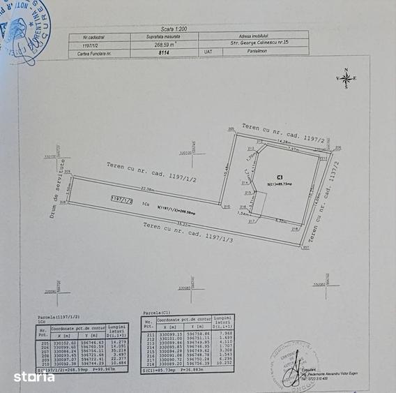 Casă cu 5 camere cu Teren 100 Mp în Central