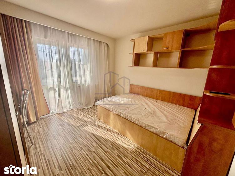 Apartament cu 3 camere decomandat, mobilat în Cantacuzino