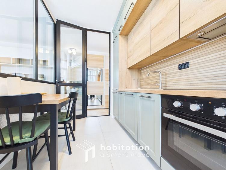 Apartament cu 2 camere semidecomandat, mobilat în Central