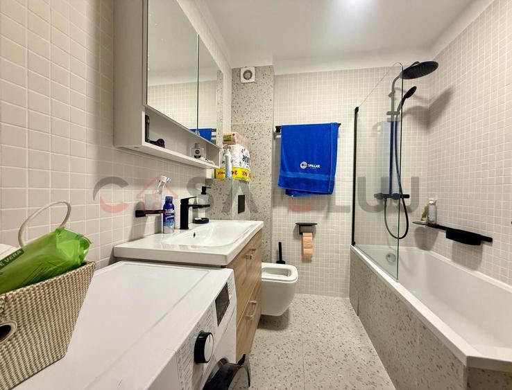 Apartament cu 2 camere semidecomandat, mobilat în Mănăștur — fotografia 3
