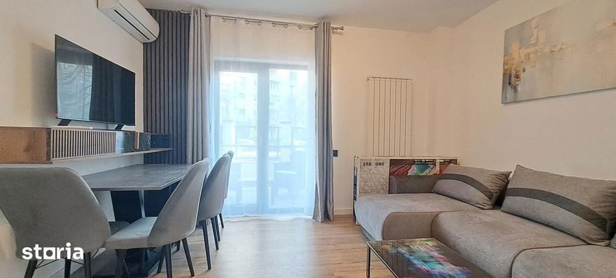 Apartament cu 2 camere, mobilat în Obor