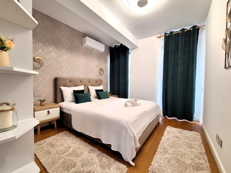 Apartament cu 2 camere semidecomandat, mobilat în Unirii