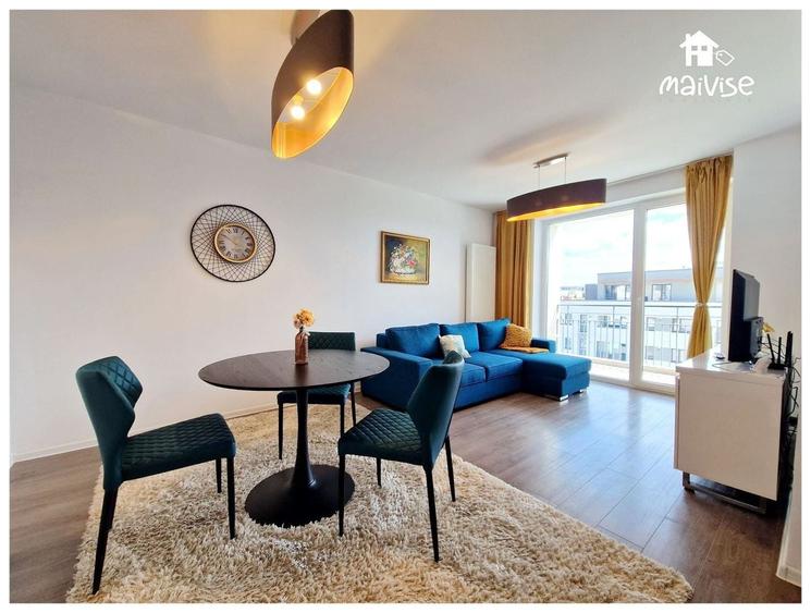 Apartament cu 2 camere decomandat, mobilat în Tractorul