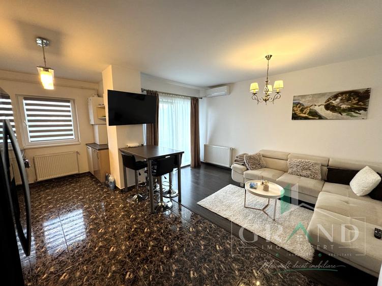Apartament cu 2 camere semidecomandat, mobilat în Mănăștur