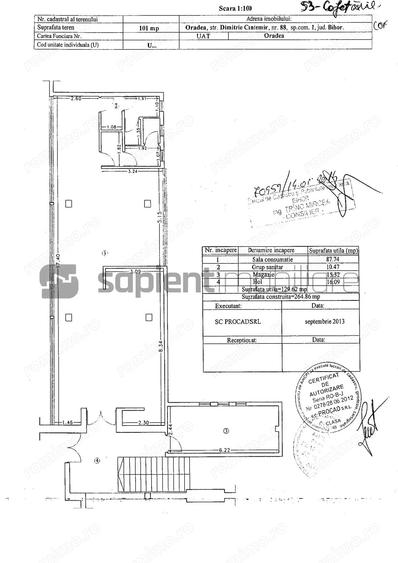 Spațiu comercial, de 435 mp, în Nufărul