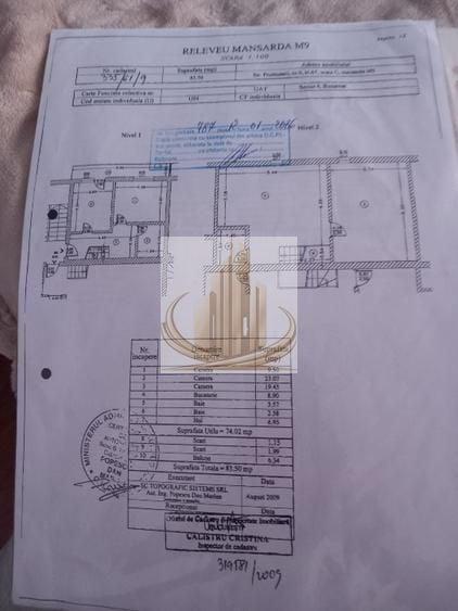 Apartament cu 3 camere decomandat în Berceni