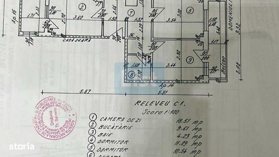 Apartament cu 4 camere decomandat în Central