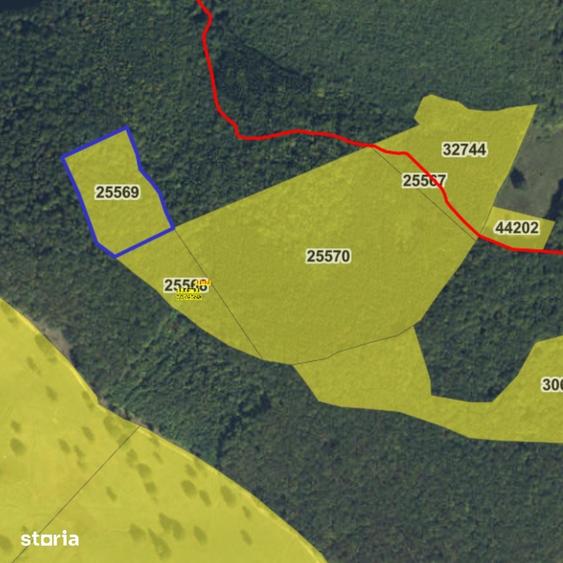 Teren de 208500 mp, în Central